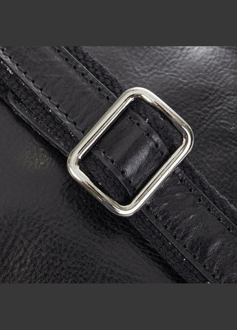 Чёрная кожаная сумка мессенджер мужская (ИТАЛИЯ) - VCM01278 Black Virginia Conti (303830776)