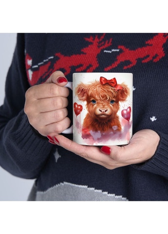 Керамическая чашка с дизайном "Волшебная коровка"-2 No Brand (368671921)