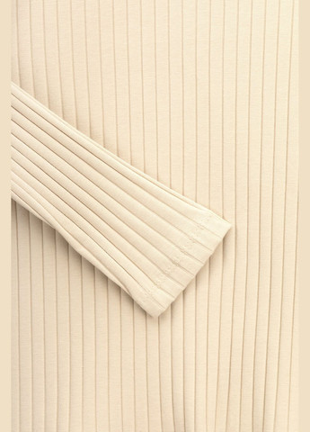 Бежевый демисезонный повседневный лонгслив First Kids однотонный