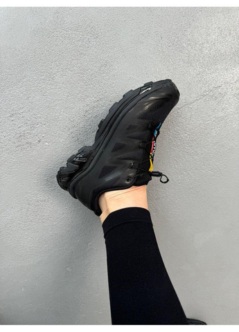 Чорні Осінні кросівки чоловічі salomon s / lab xt-6 triple black саломон хт-6 No Brand