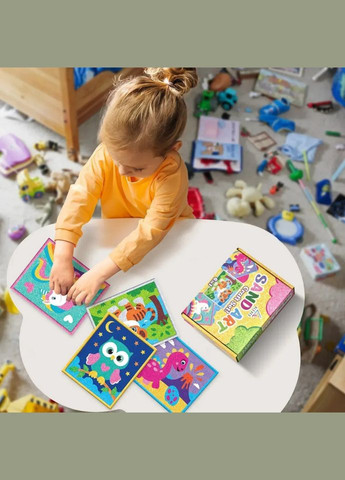 Детский набор для творчества картины с песка 6 в 1 KP-001 Alexes (335040137)