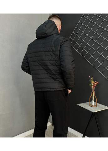 Чорна демісезонна стильна демісезонна куртка Luna