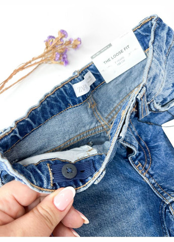 Джинси 122 cм синій артикул Л1030 Zara (301066738)