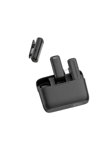 Бездротовий петличний подвійний мікрофон J12 з Type-c для iPhone Android iPhone 17, Air, Pro, Pro Max Ulanzi (387648301)