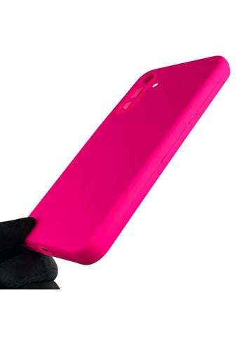 Чехол для Galaxy A54 5G (SM-A546E) силиконовый с микрофиброй нескользящий на самсунг а54 5г малиновый Samsung (366389682)