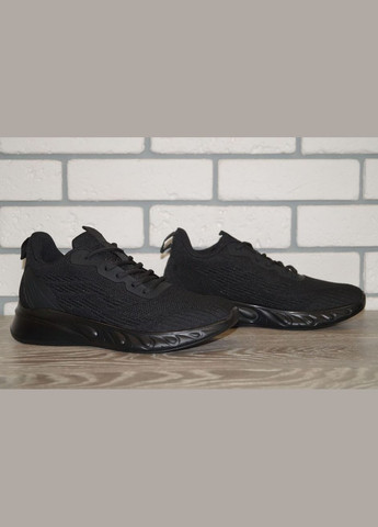 Чорні Осінні кросівки чоловічі текстильні чорні Kulada UCSS