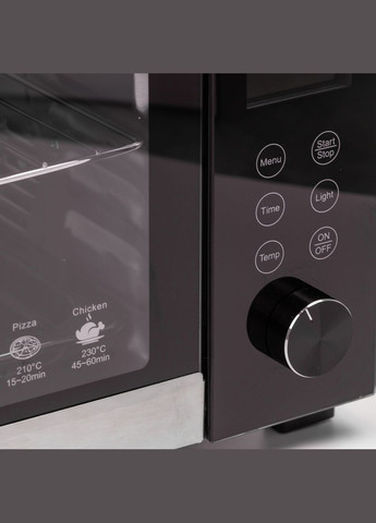 Духовка электрическая настольная SK-10011 объемом 50 литров с таймером, черный. Sokany (324071438)