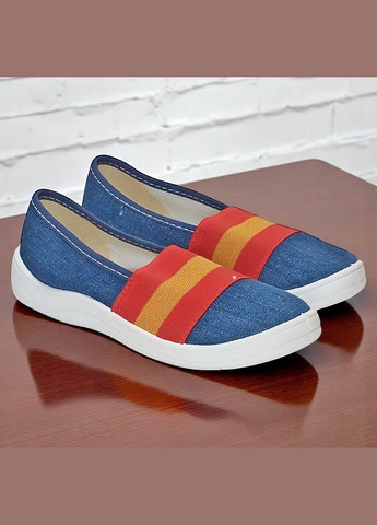 Ортопедичні джинсові текстильні сліпони для дівчинки Валді Waldi (342716028)