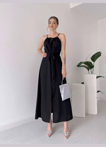 Чорна вишукана сукня Україна однотонна