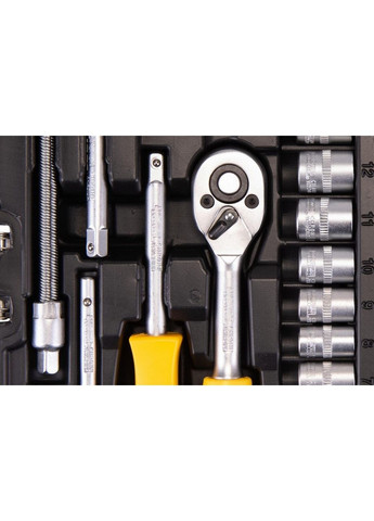 Набор насадок торцевых CrV 1/4" 4-14 мм, 46 шт Master Tool (288187790)