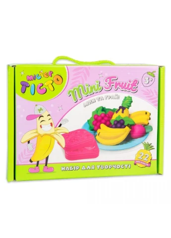 Набір тіста для ліплення "Містер тісто: Mini fruit" Strateg (386037289)