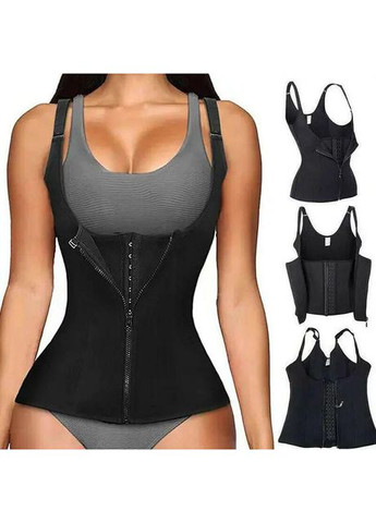 Корсет Грація жіночий з сильним утягуванням підгрудний на бретелях No Brand Корсет Грація чорний (351385812)