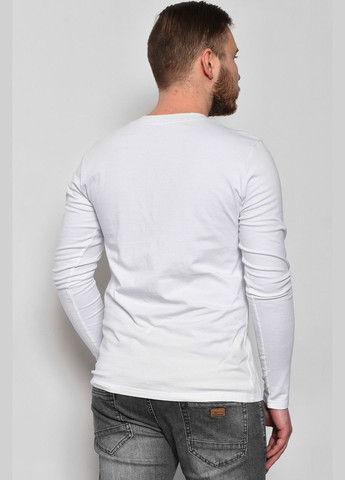 Белый демисезонный кофта вышиванка мужская белого цвета пуловер Let's Shop