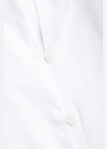 Білий повсякденний плаття, сукня H&M однотонна