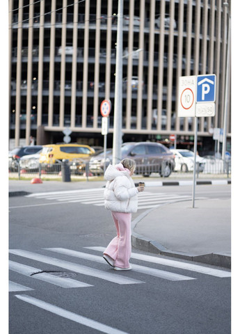 Молочный демисезонный Пуховик Come See and Buy