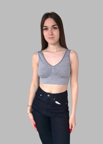 Топ жіночий спортивний без чашок Leyla (361639058)