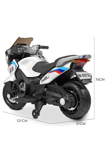 Детский электромобиль Мотоцикл Racer M 4272EL-1 до 30 кг. Bambi (361678808)