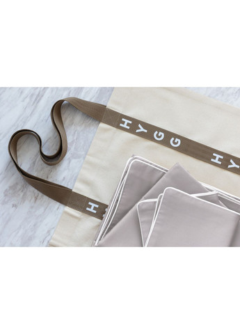 Комплект евро постельного белья с кантом HYGG (368830415)