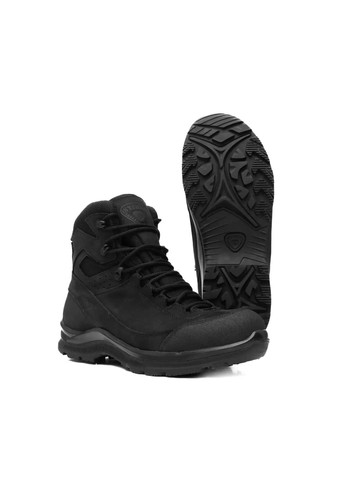 Тактичні Чоловічі Демісезонні Берці Шкіряні. 40-46р Чорні. Зносостійка підошва! STDM-1052 No Brand (349512984)