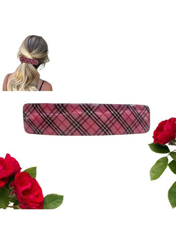 Шпилька автомат для волосся 10 см клітинка ( ) Fashion (368772116)
