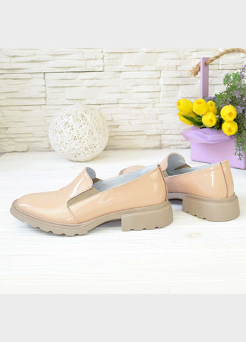 Vasha para Туфли женские лаковые.. 37 размер бежевый з, украина — демисезон (303931937)