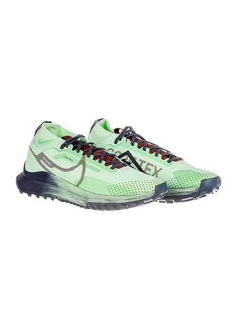 Салатовые кроссовки react pegasus trail 4 gtx Nike