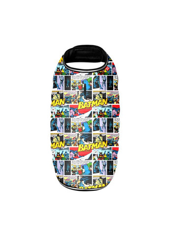 Курточка-накидка для собак Clothes, рисунок "Бэтмен комикс",, А 26 см, B 33-41 см, С 18-26 см WAUDOG (279562549)