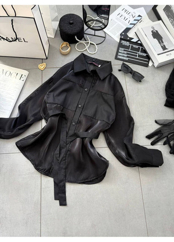 Чёрная блуза — замеры в описании GD/GL Модний простір