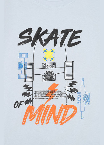 Голубая летняя футболка с коротким рукавом для мальчика цвет голубой цб-00277094 Essu