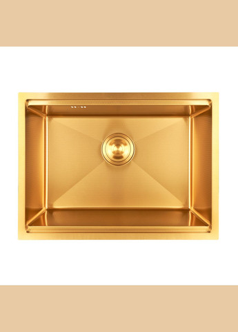 Золота мийка під стільницю з декором нержавіюча Nett NGS-5742 (330028848)