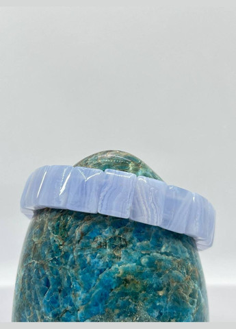 Браслет блакитний агат 35 гр 19 см No Brand (301027609)