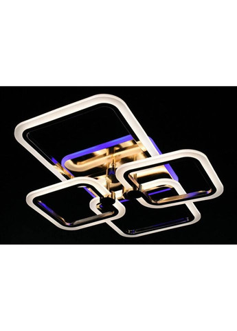 Люстра светодиодная потолочная LED светильник для квартиры на потолок лэд с пультом 26945 Золото 11х48х60 см. Sunnysky (335974767)