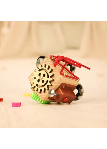 Розвиваюча іграшка бізікуб "дорожній" No Brand (282590737)