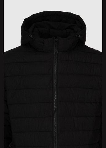 Черная демисезонная куртка мужская 8013 черный shop (2000990363237) Demos