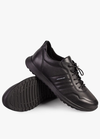 Чорні Осінні кросівки чоловічі бренду 9402253_(1) ModaMilano