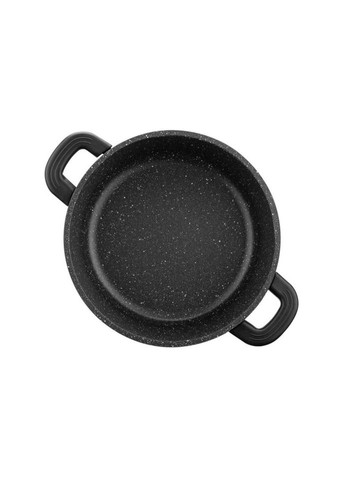 Кастрюля с крышкой Anzio AR2420GE 20 см 2.5 л черная Ardesto (335972650)