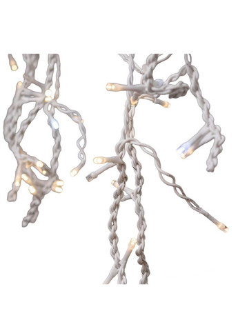 Гирлянда уличная бахрома 6 метров 120 LED светодиодная прозрачный повод 27 нитей No Brand 6МWY (299239527)