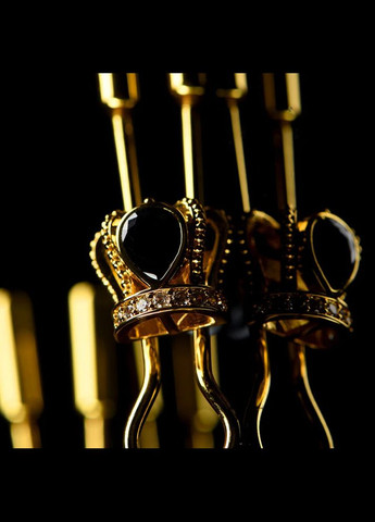 Затискачі для сосків на ланцюжку у вигляді корони з підвісками UPKO (306441250)