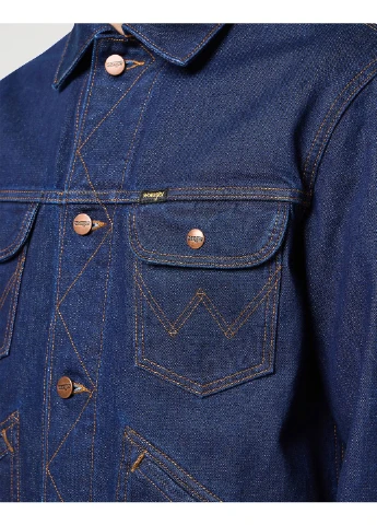 Синя куртка джинсова 124mj (112341042) Wrangler Regular Fit