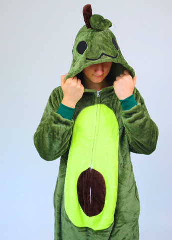 Кігурумі піжама Авокадо чоловіча зелена плюшева Lalapka (365783485)