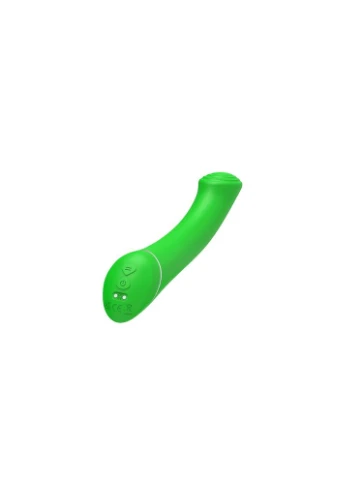 Вибратор классический Lust Ripple Popple, силиконовый, зеленый Chisa (303904988)