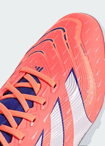 Помаранчеві літні бутси predator league turf adidas