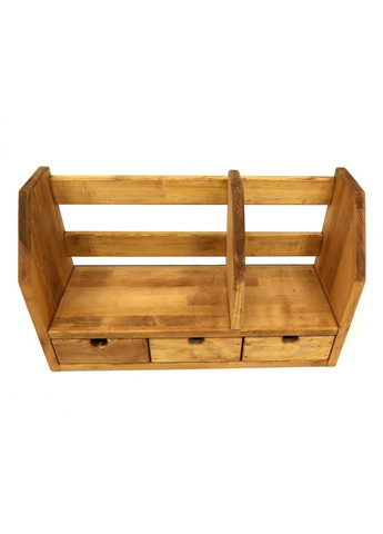 Настольная книжная полка из дерева Даль мускат (КПЛ-001807) No Brand (328414801)