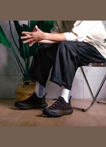 Коричневі всесезонні кросівки acg mountain fly low brown basalt - dc9045-200 Nike