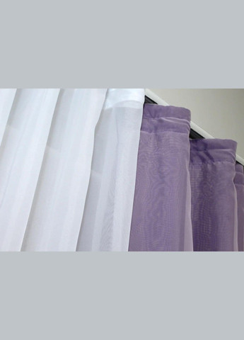 Шифоновые занавески шторы короткие 2x270x170 см (zanaves001-3) No Brand (306633913)