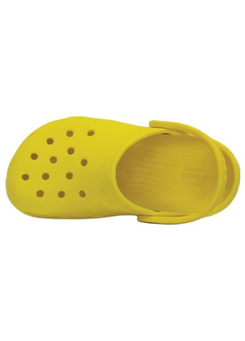 Желтые сабо kids classic clog lemon c9\26\16.5 см 206991 Crocs