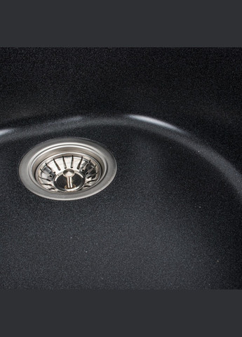 Гранітна мийка для кухні 510 LUNA матовий Карбон Platinum (269795028)