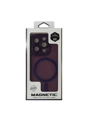 Чохол TPU+PC with Magsafe для iPhone 16 Pro Max Dark Purple No Brand Apple iPhone 16 Pro Max 2024 (336151107)