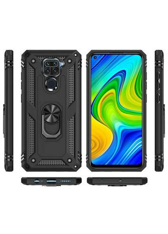 Чохол до моб. телефона (705582) BeCover Military Xiaomi Redmi Note 9 / 10X Black (357239596)