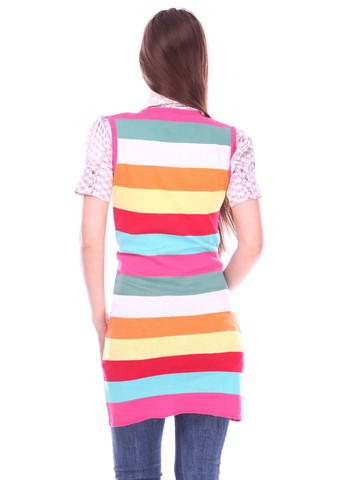 Розовое повседневный платье сине-розовый Ysatis